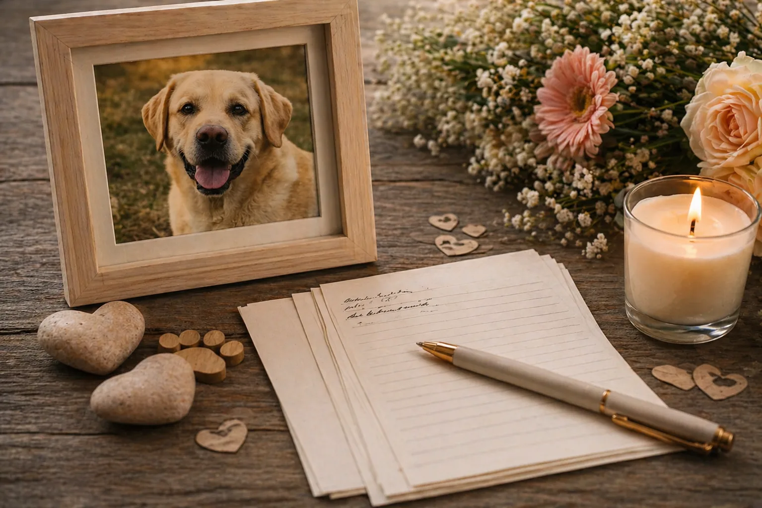 Was man in ein Tier-Gedenkprofil schreiben kann