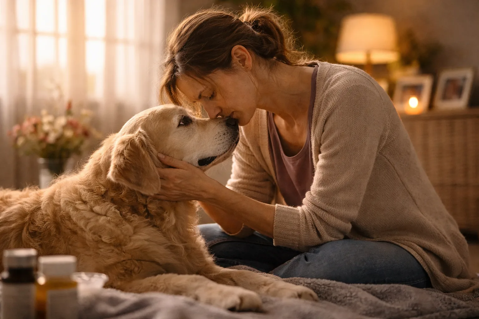 Vorausschauende Trauer beim Verlust eines Haustieres: Trauern vor dem Abschied