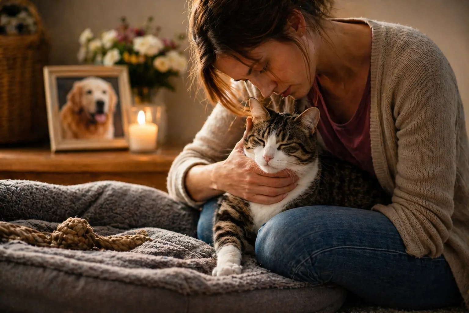 Jak pomóc innemu zwierzęciu po stracie towarzysza