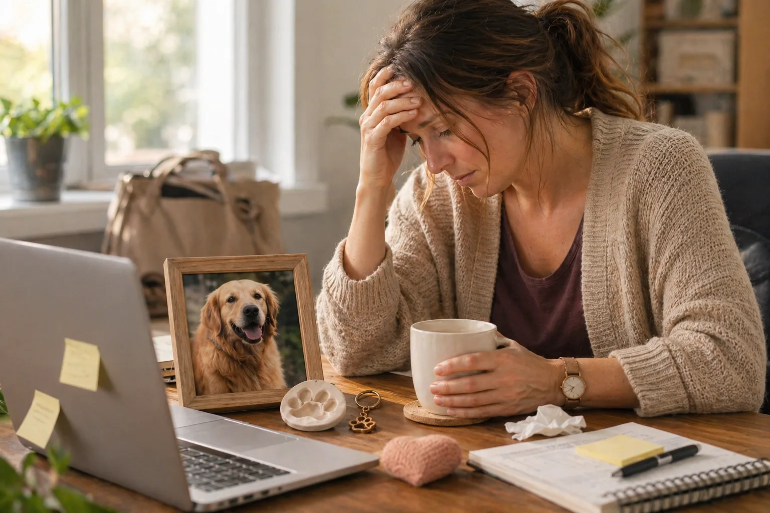 Weer aan het werk na het verlies van je huisdier