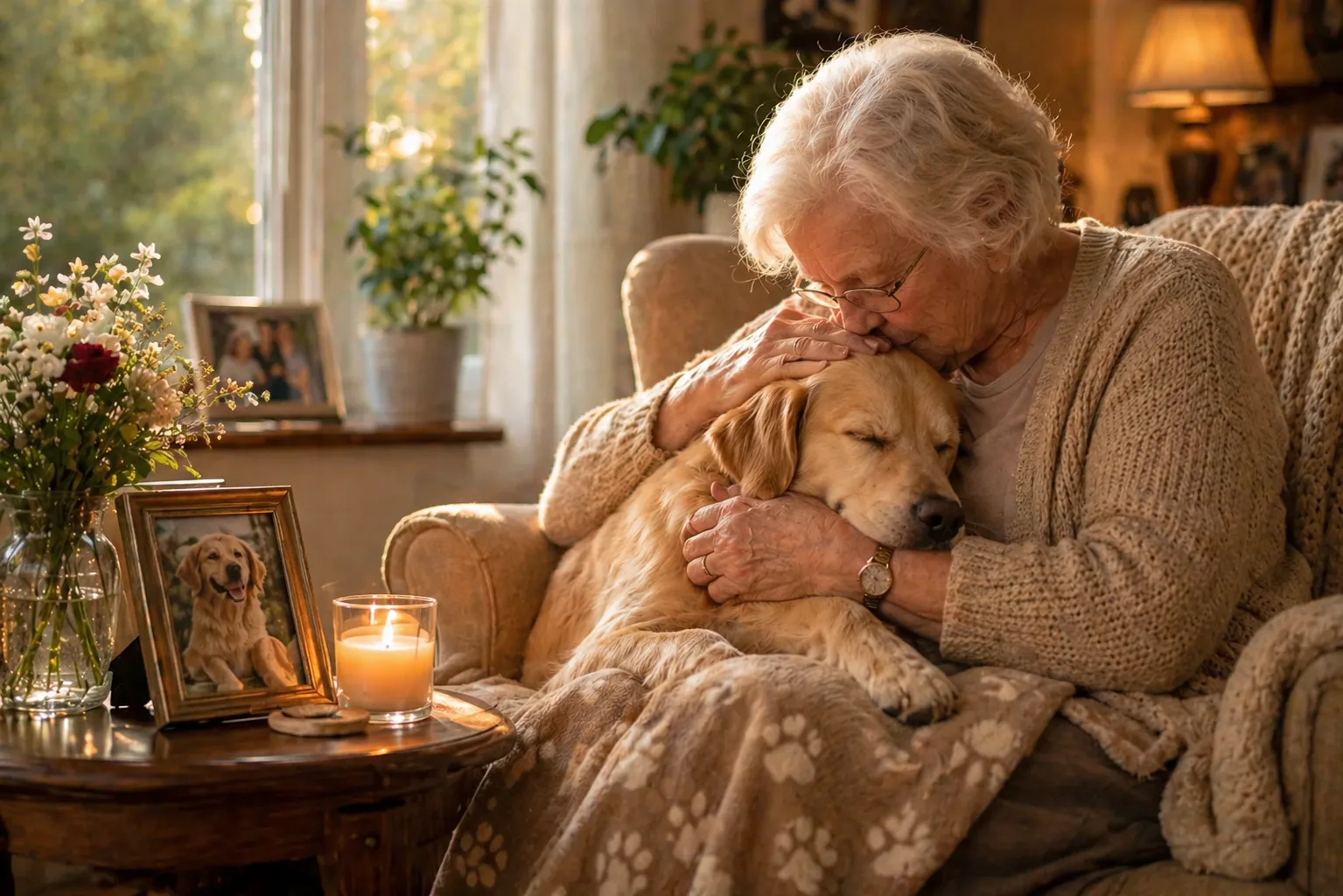 Hoe senioren omgaan met het verlies van een huisdier en eenzaamheid