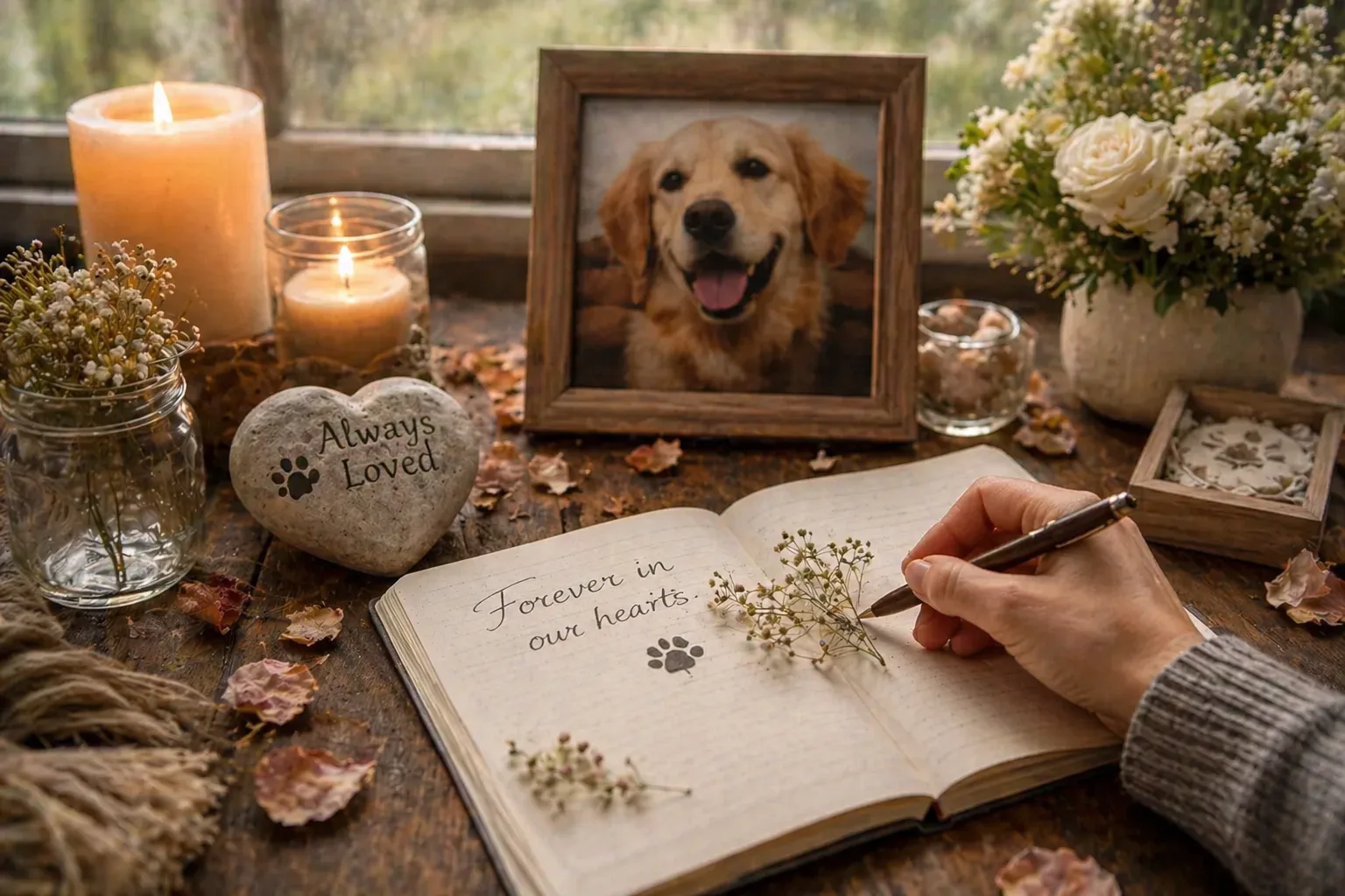 Cytaty i Pomysły na Krótkie Upamiętnienie Twojego Pupila