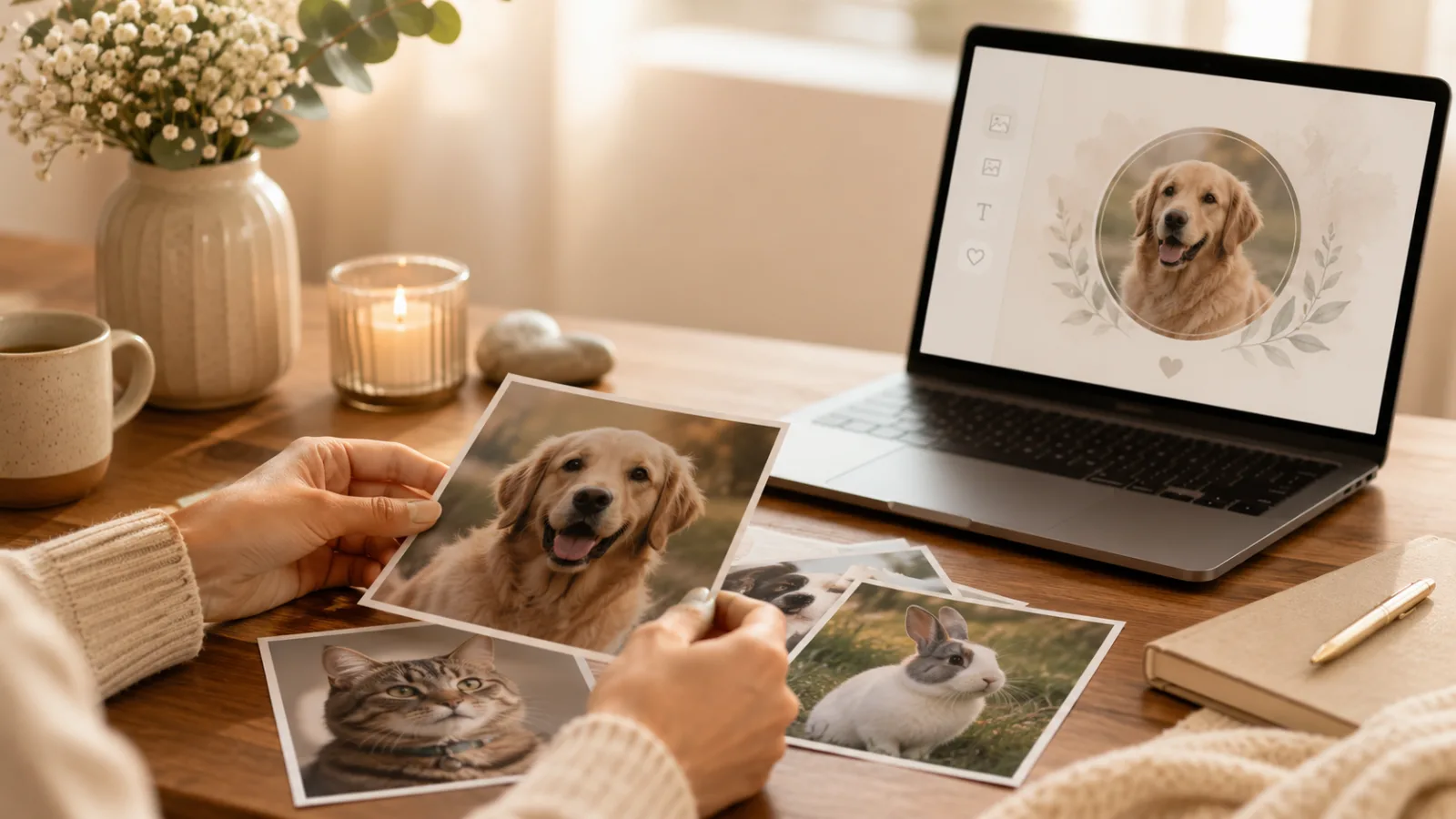 Choosing Photos for Your Pet's Memorial